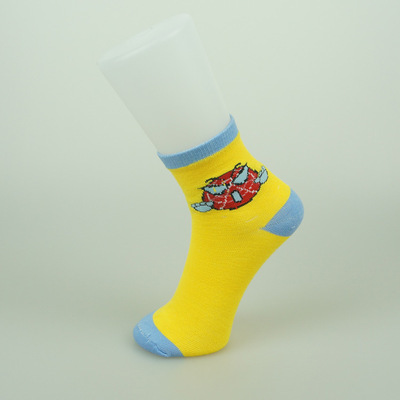 佛山市南海重德針織襪業(yè) 專業(yè)生產(chǎn)供應秋冬全棉童襪，支持貼牌定制